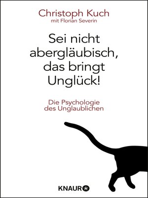 cover image of Sei nicht abergläubisch, das bringt Unglück!